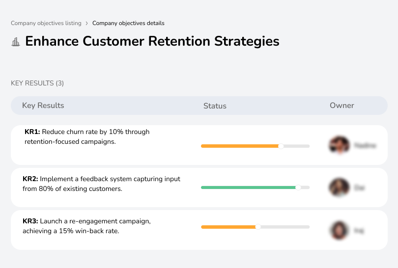 Enhance customer retention strategies to improve loyalty, reduce churn, and drive long-term business growth.