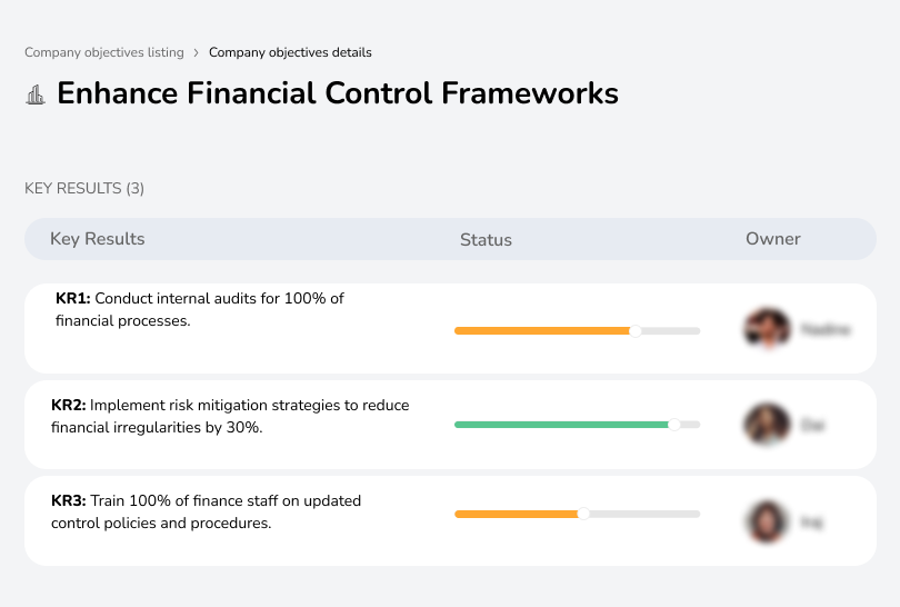 Strengthen financial control frameworks to ensure accuracy, compliance, and efficiency.