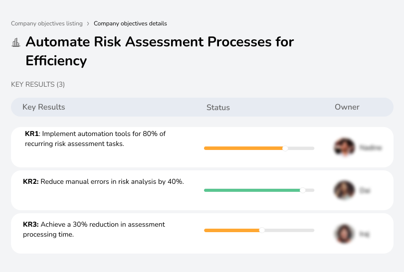 Automate Risk Assessment Processes for Efficiency