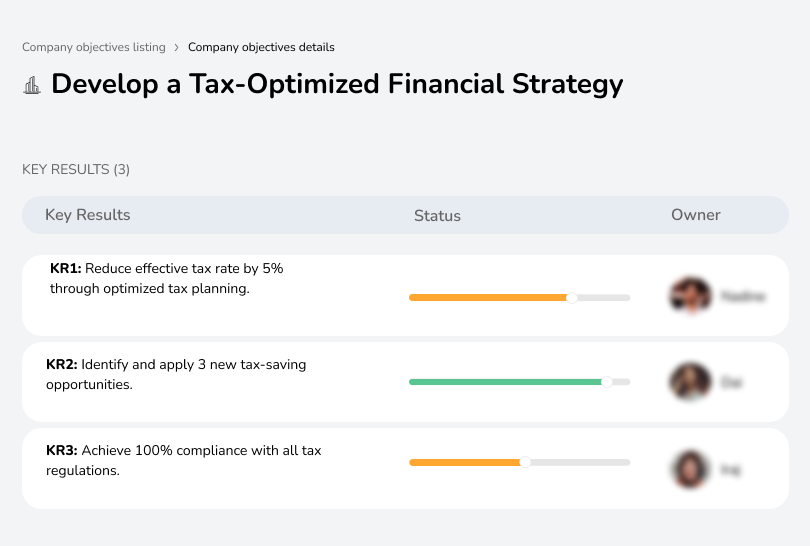 Develop a Tax-Optimized Financial Strategy