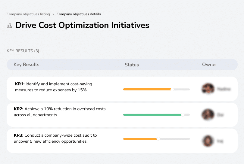 Implement cost optimization initiatives to improve efficiency and maximize profitability.
