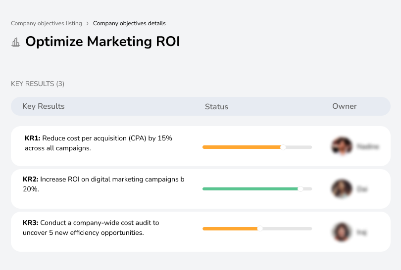 Optimize marketing ROI by refining strategies, improving targeting, and maximizing the effectiveness of campaigns.
