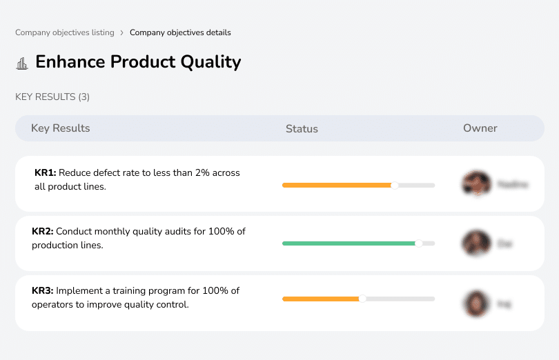 Reduce defects, conduct audits, and train operators on quality control.
