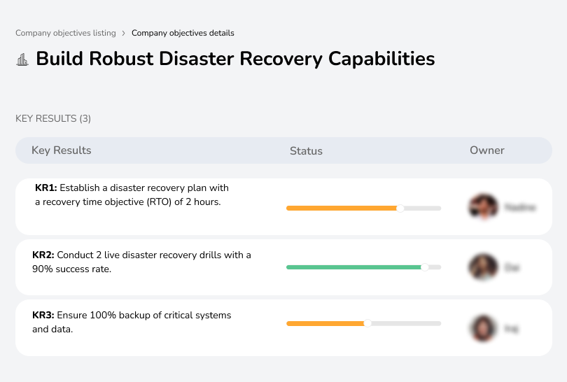 Build Robust Disaster Recovery Capabilities
