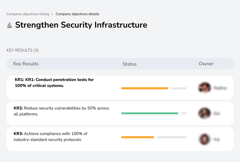 Strengthen Security Infrastructure