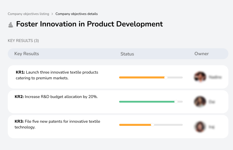 Drive innovation in product development to enhance competitiveness and meet evolving market demands.