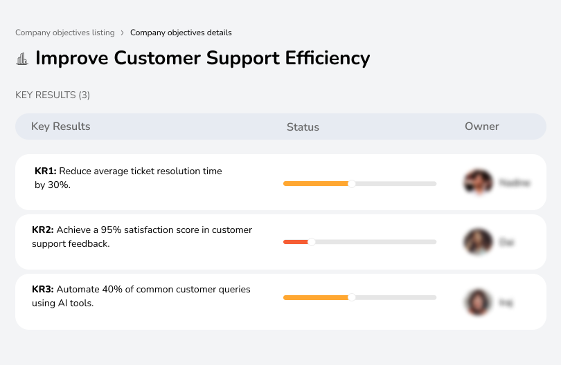 Improve Customer Support Efficiency
