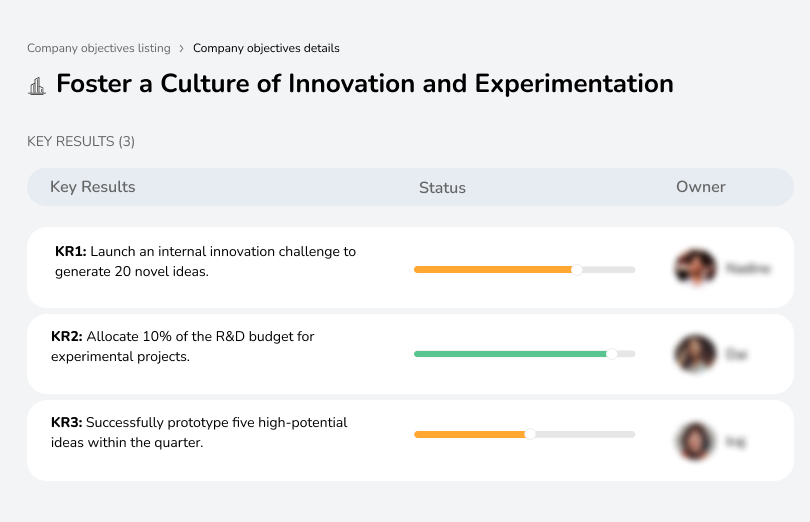 Encourage calculated risks and experimentation to drive breakthrough discoveries.