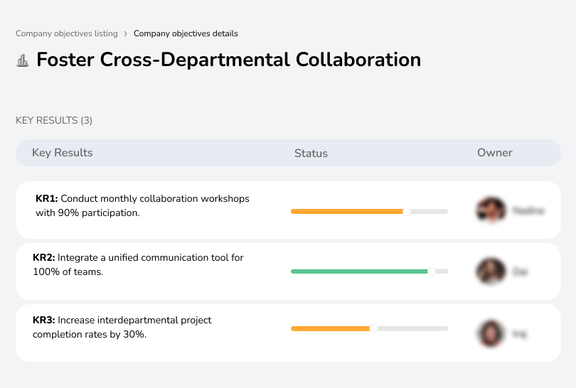 Foster Cross-Departmental Collaboration