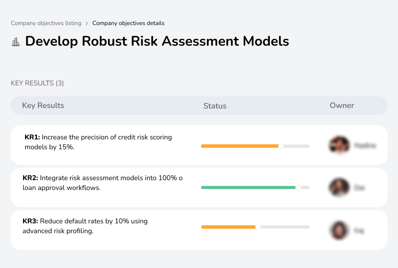 Develop Robust Risk Assessment Models