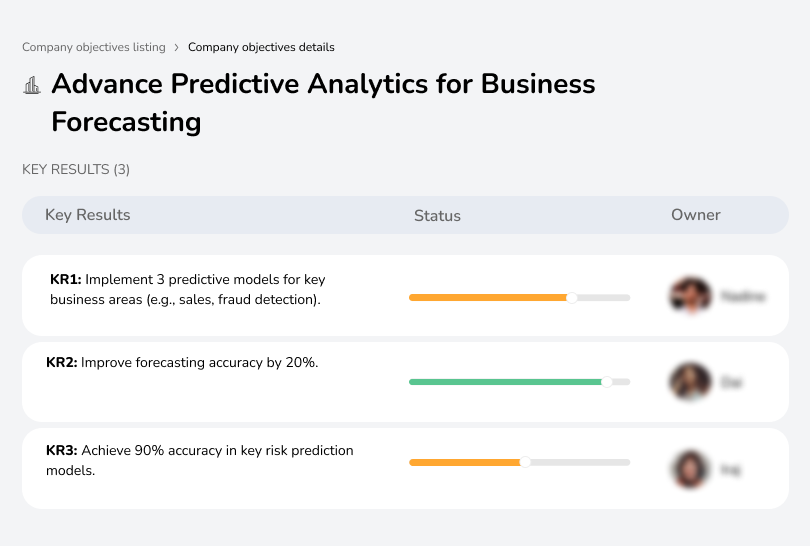 Advance Predictive Analytics for Business Forecasting