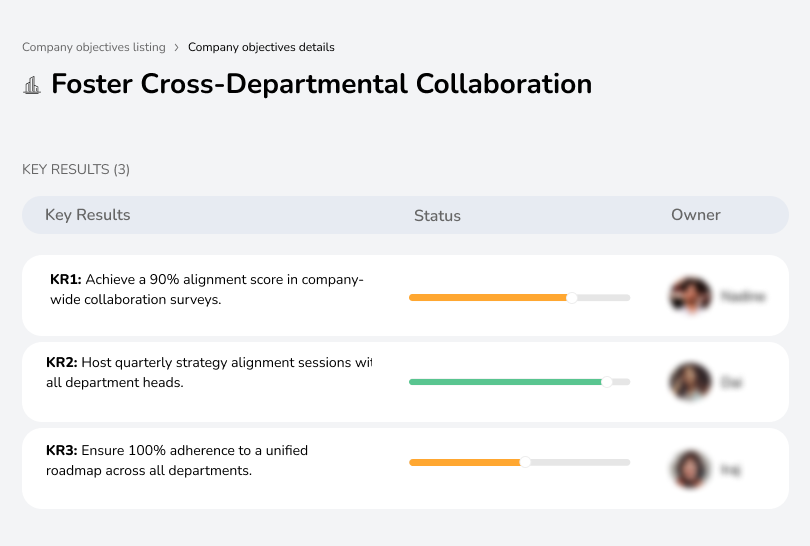 Foster Cross-Departmental Collaboration