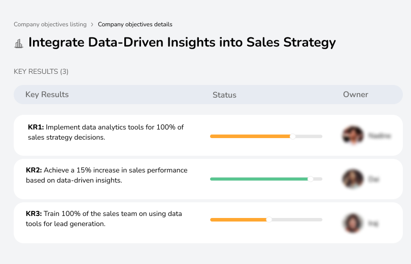 Utilize data analytics for sales strategies to enhance performance and decision-making.
