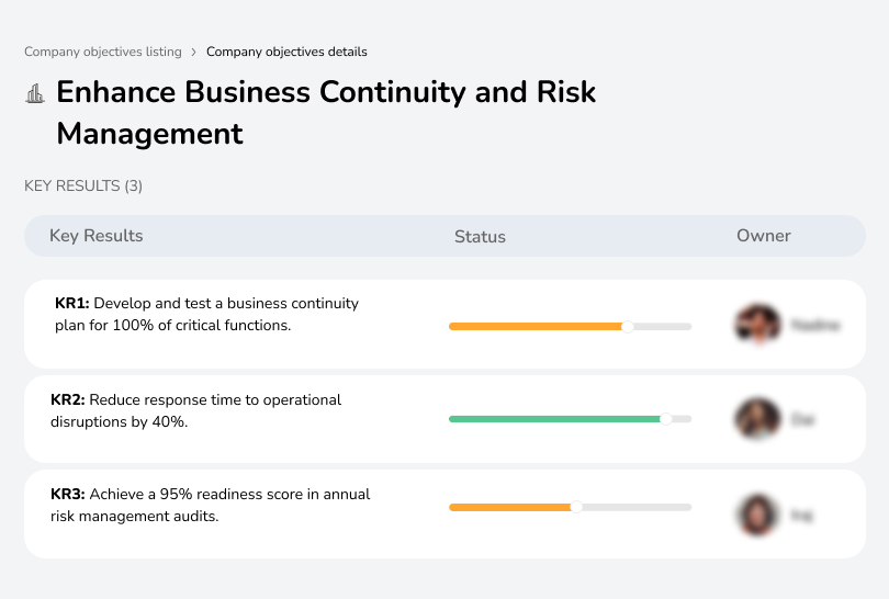 Enhance Business Continuity and Risk Management