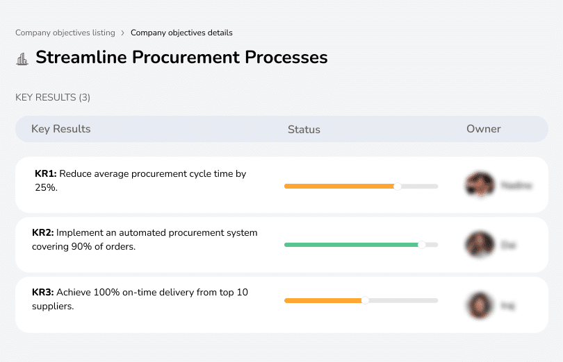 Shorten procurement cycles, automate orders, and ensure timely supplier deliveries.
