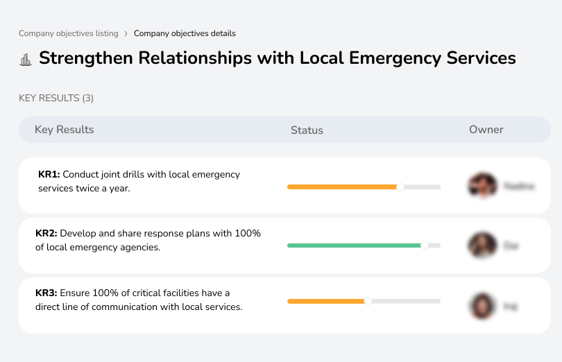 Collaborate more with local agencies for better response.