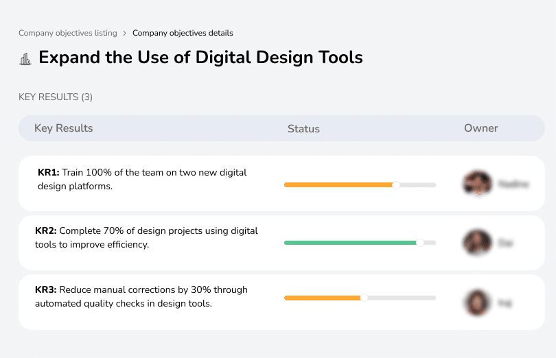 Adopt and expand the use of digital tools to improve design efficiency.