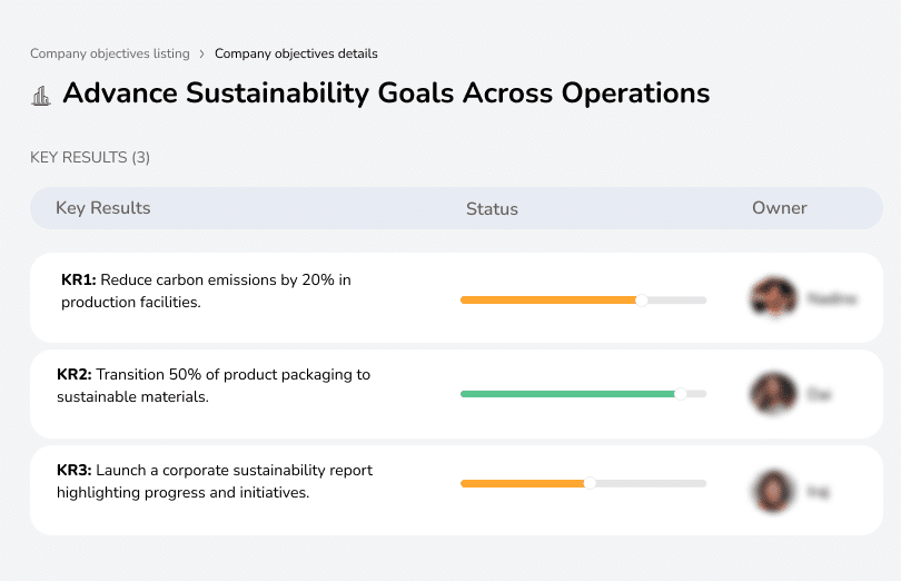 Drive sustainability initiatives across operations to reduce environmental impact and promote responsibility.