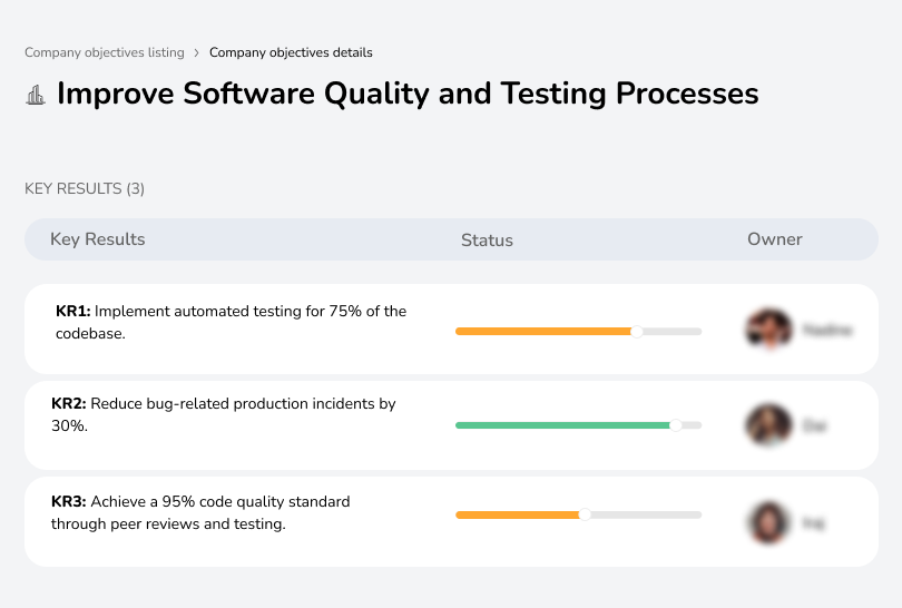 Improve Software Quality and Testing Processes