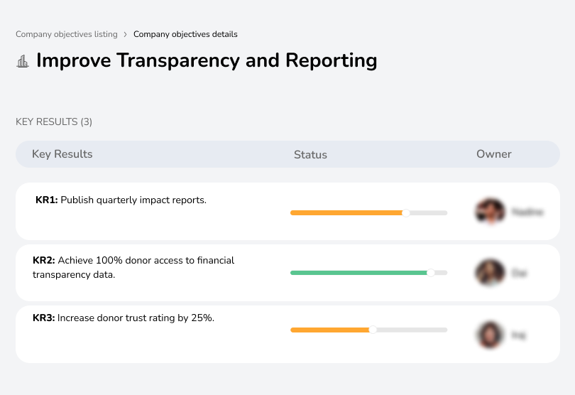 Enhance transparency and reporting for better accountability.