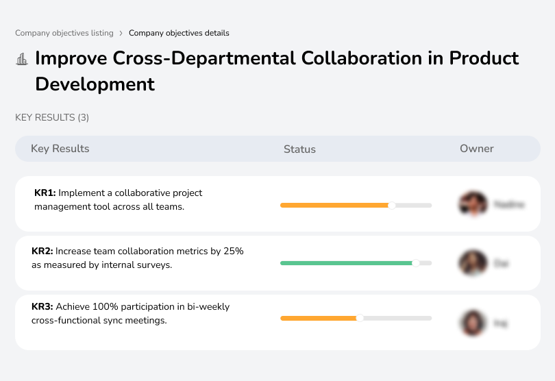 Improve Cross-Departmental Collaboration in Product Development