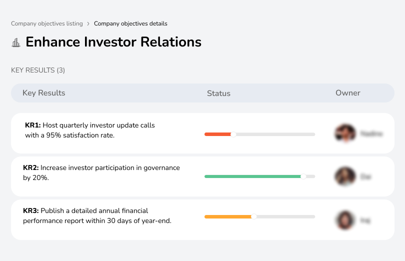 Enhance Investor Relations