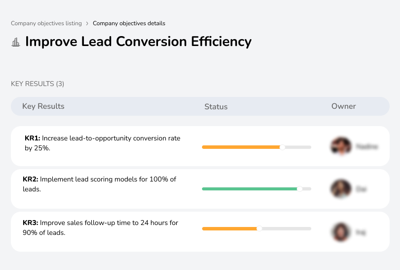 Improve Lead Conversion Efficiency