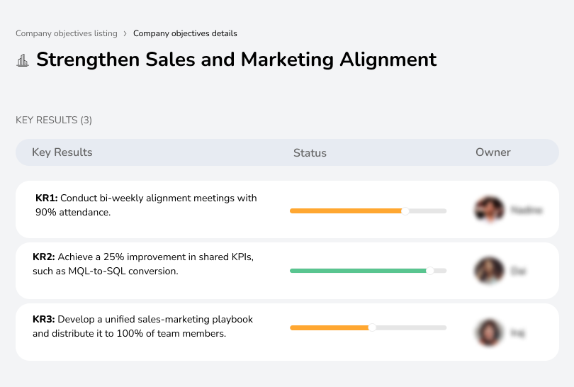 Strengthen Sales and Marketing Alignment