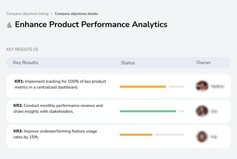 Enhance Product Performance Analytics