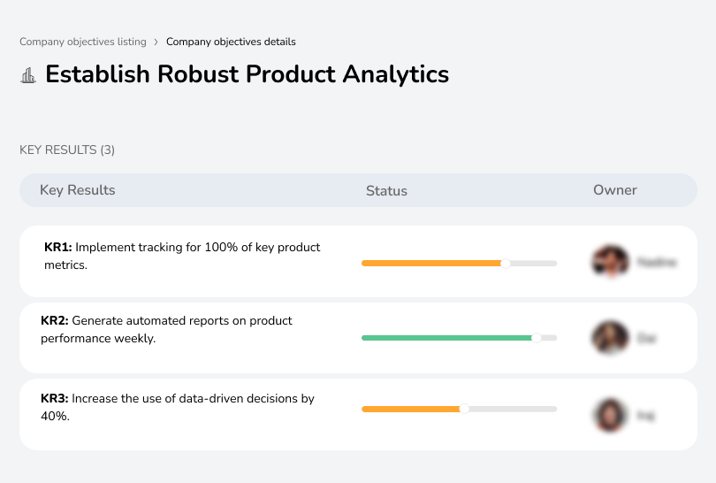 Establish Robust Product Analytics