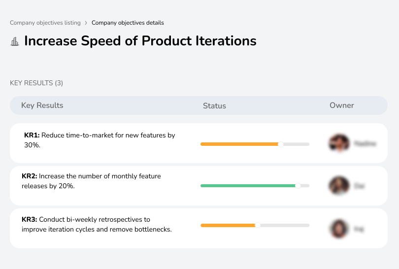 Increase Speed of Product Iterations