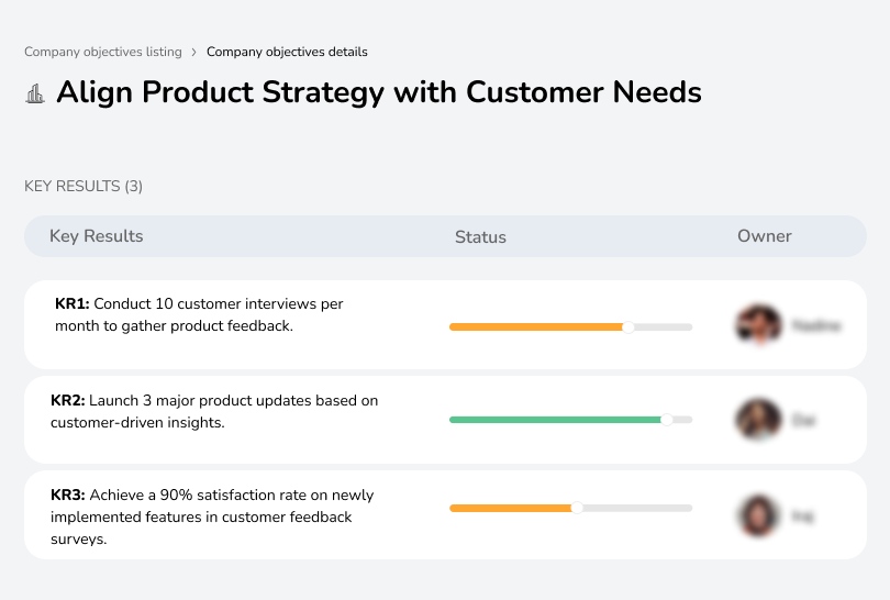 Align Product Strategy with Customer Needs
