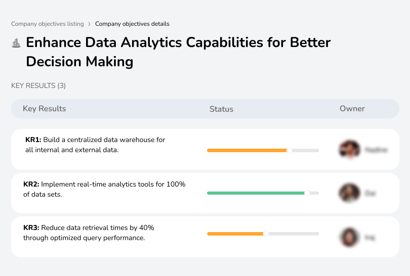 Enhance Data Analytics Capabilities for Better Decision Making