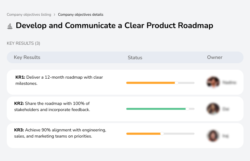 Develop and Communicate a Clear Product Roadmap