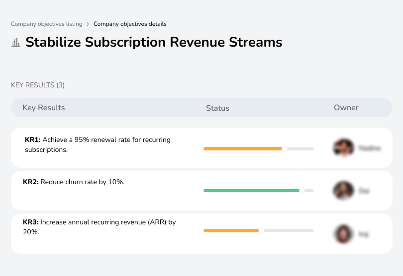 Stabilize Subscription Revenue Streams