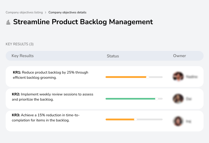 Streamline Product Backlog Management