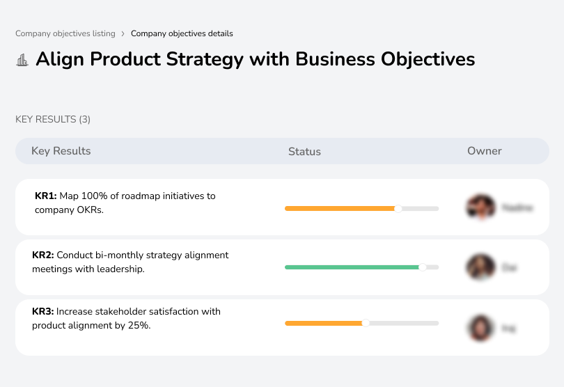 Align Product Strategy with Business Objectives
